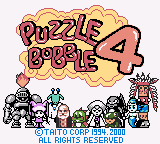 Puzzle Bobble 4 (Japan) (GB Compatible)